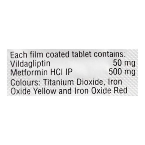 Galvus Met 50/500mg Tablet 15'S
