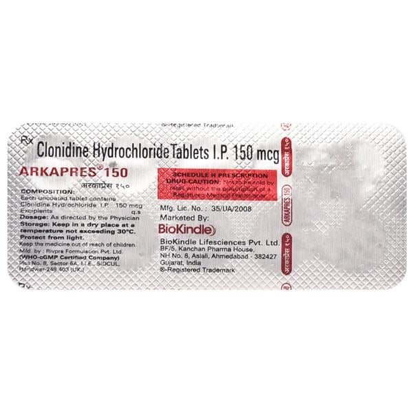 ARKAPRES 150mcg Tablet 10's
