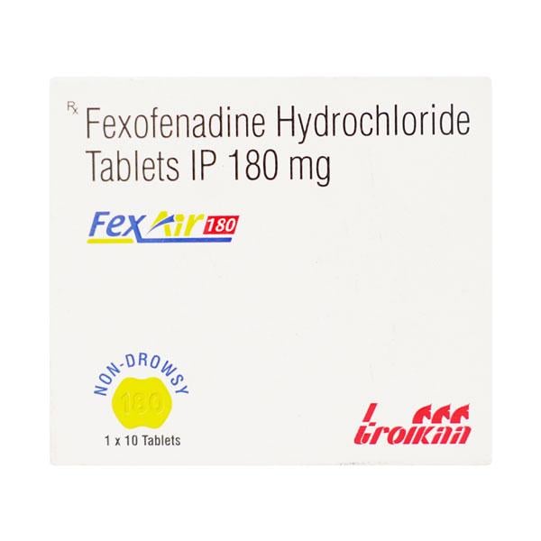 FEXAIR 180 Tablet 10's