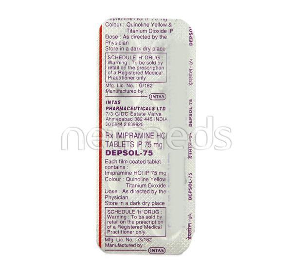 Depsol 75mg Tablet 10'S