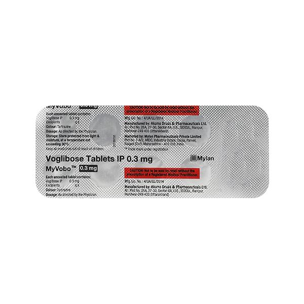 MYVOBO 0.3 Tablet 10's