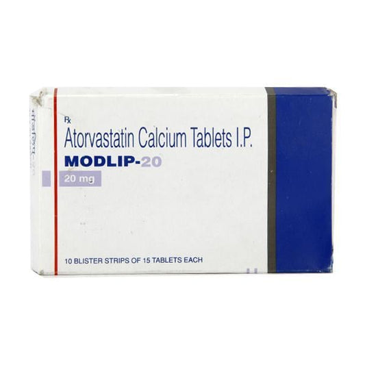 Modlip 20mg Tablet 15'S