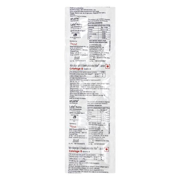 Colatage B Capsule 10'S