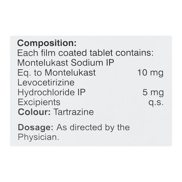 Minolast LC 10/5mg Tablet 10'S