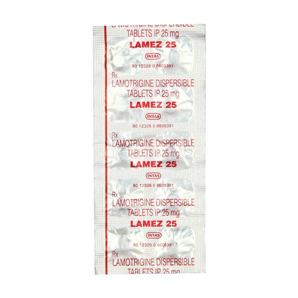 Lamez 25mg Tablet 10'S