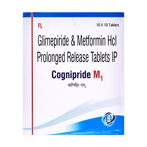COGNIPRIDE M 1mg Tablet 10's
