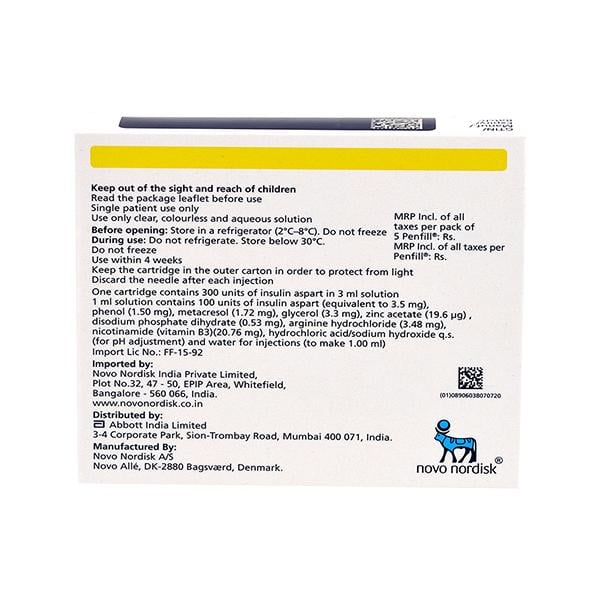 FIASP 100iu Penfill 3ml