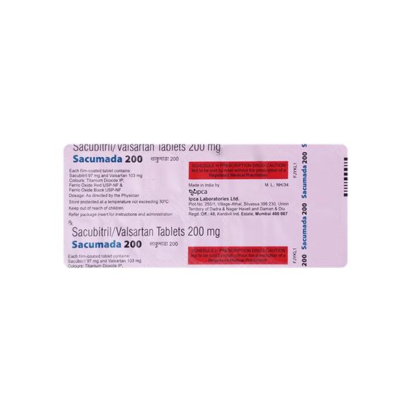 SACUMADA 200 Tablet 14's