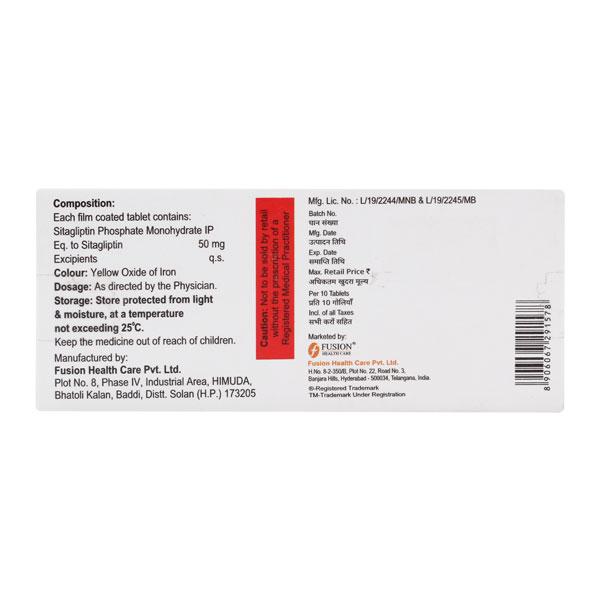 CTASORIN 50 Tablet 10's