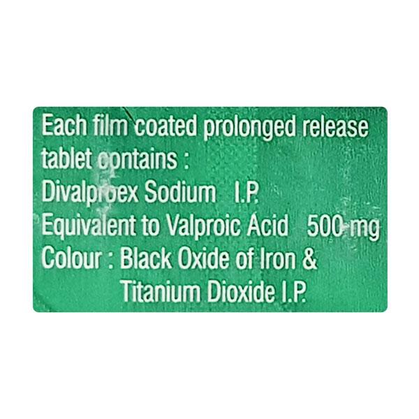 Divaxee OD 500mg Tablet 10'S