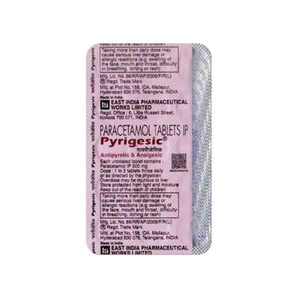 PYRIGESIC 500mg Tablet 15's