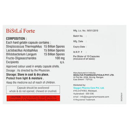 BISTLA FORTE Capsule 10's