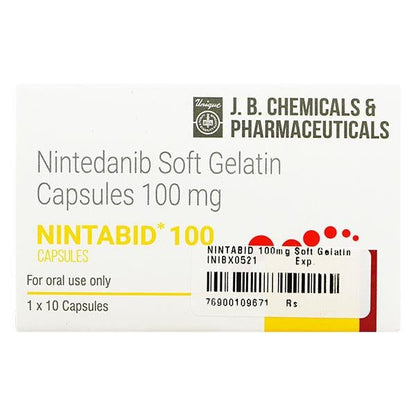 NINTABID 100mg Soft Gelatin Capsule 10's