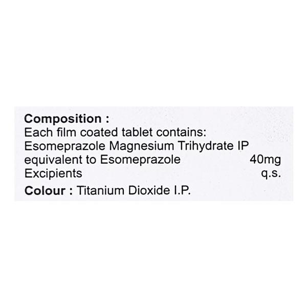 Esoz Fast 40mg Tablet 10'S