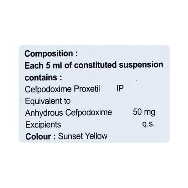 PODOCEF 50 Dry Syrup 30ml