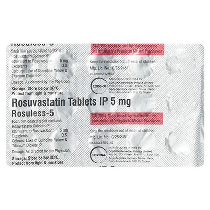 ROSULESS 5 Tablet 15's