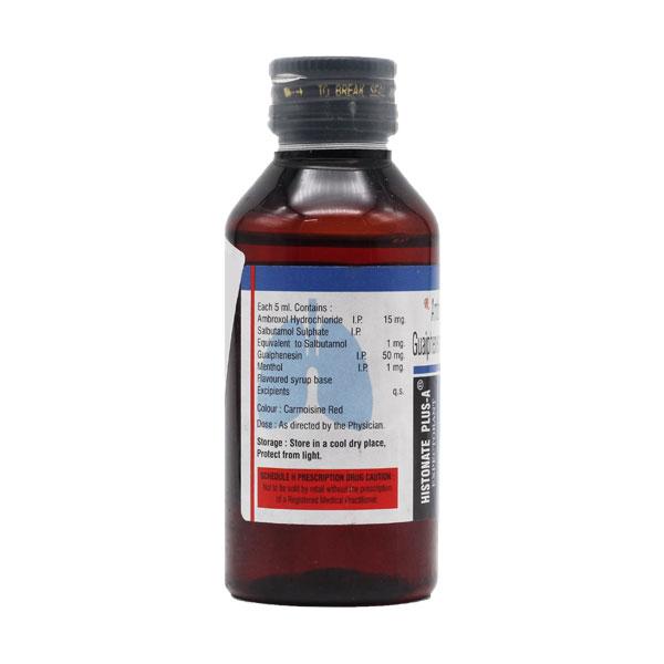 HISTONATE PLUS A Expectorant 100ml