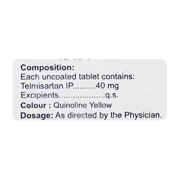 TELTEL 40mg Tablet 10's