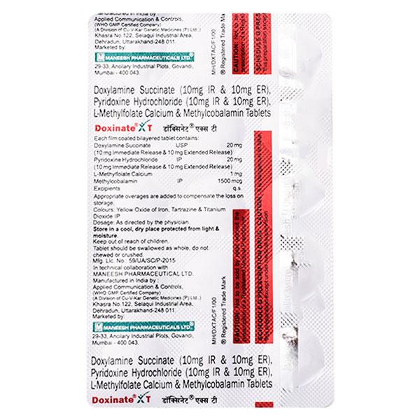 DOXINATE XT Tablet 15's