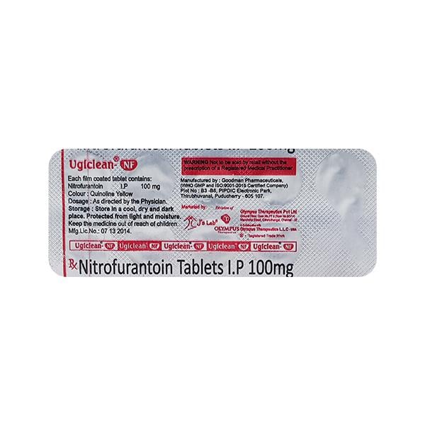 UGICLEAN NF 100mg Tablet 10's