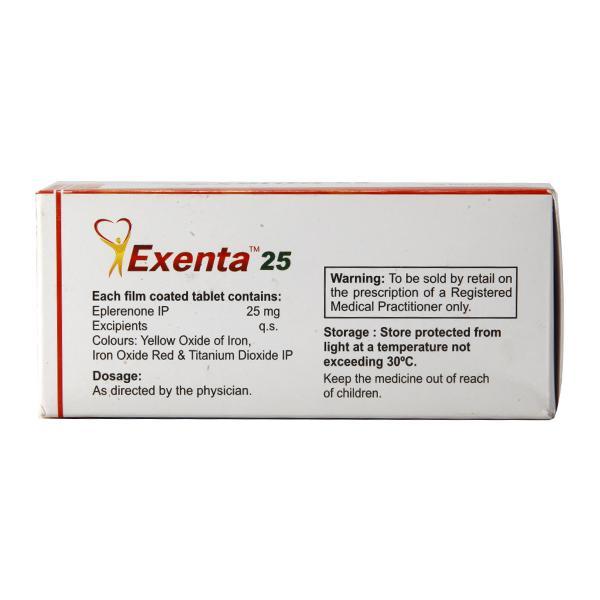Exenta 25mg Tablet 10'S