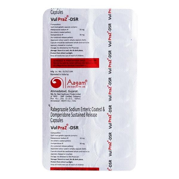 Vulpraz Dsr Capsule 10's