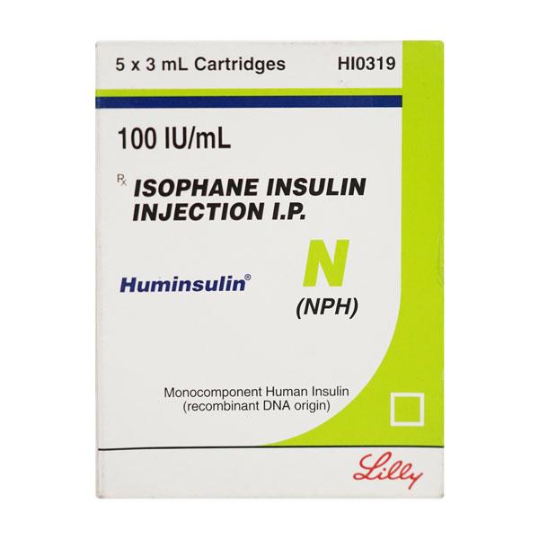 Huminsulin N Cartridge 1X3ml
