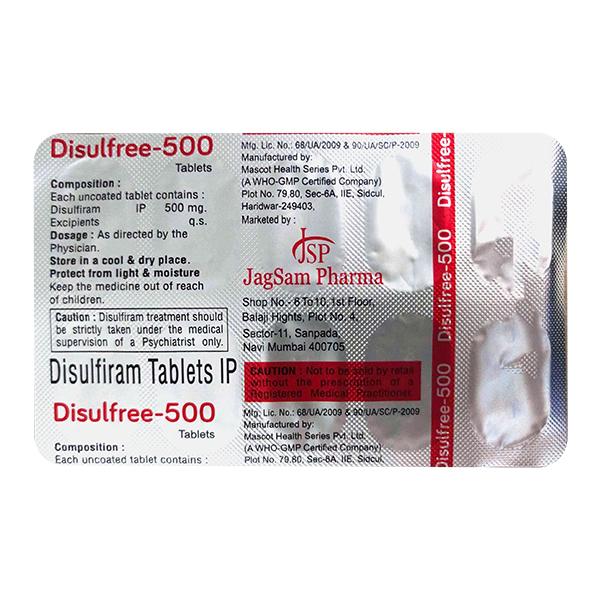 DISULFREE 500 Tablet 10's