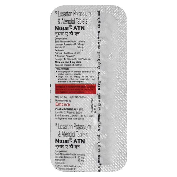 Nusar Atn Tablet 10'S