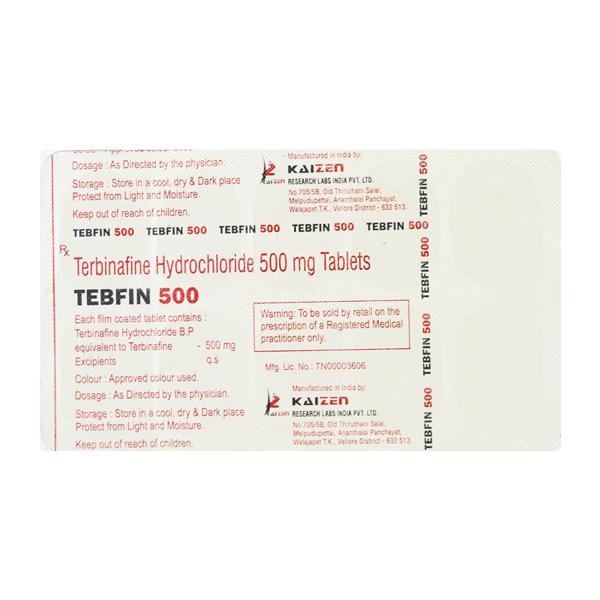 TEBFIN 500 Tablet 10's