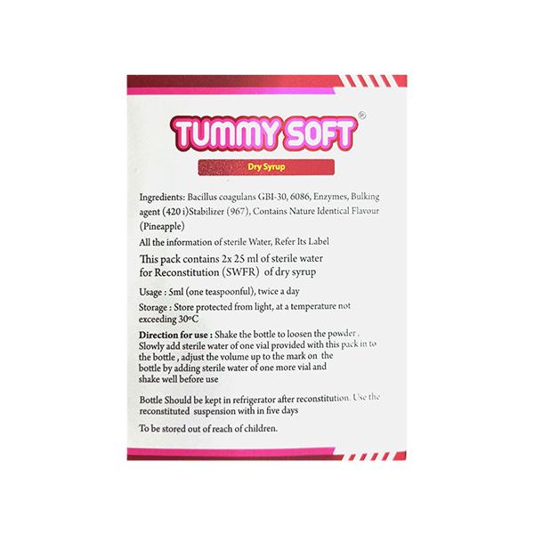 TUMMY SOFT (VEG) Dry Syrup 50ml