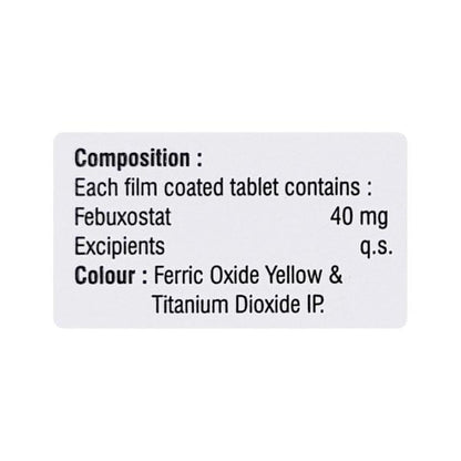 FEBUVAC 40 Tablet 10's