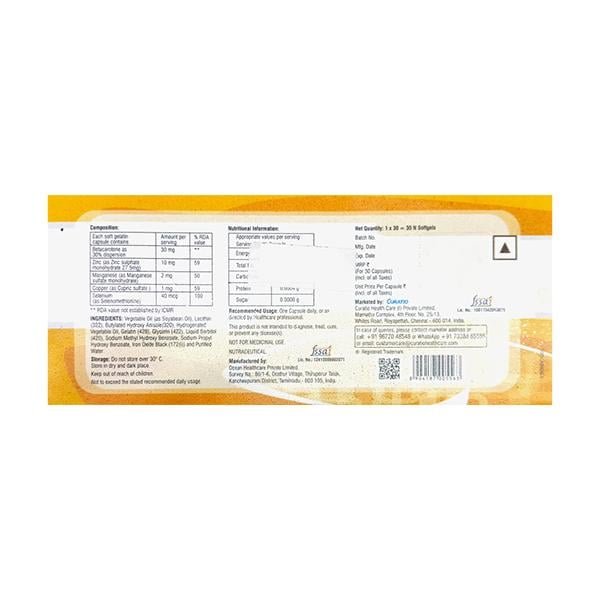 Derantox Capsule 30'S