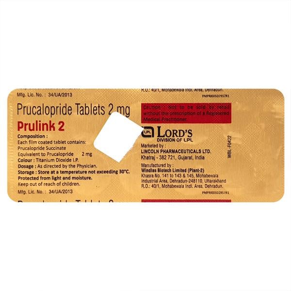 PRULINK  2 Tablet 10's