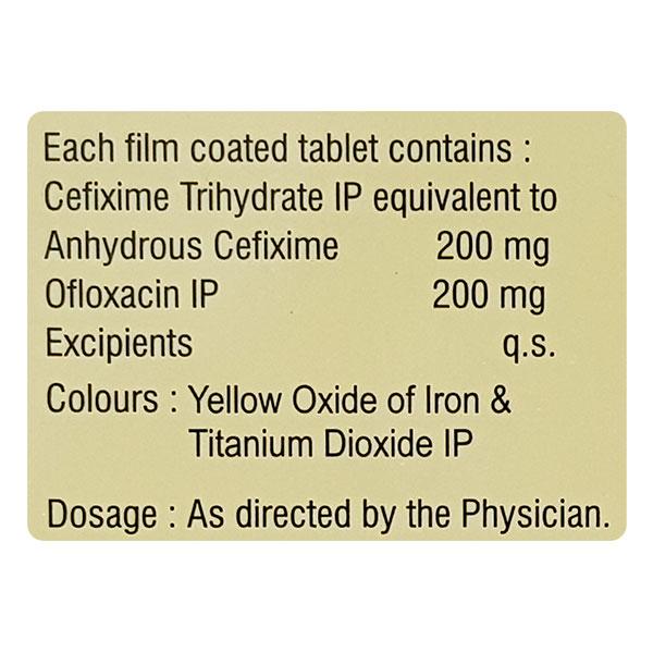 Cefitaxe O 200/200mg Tablet 10'S