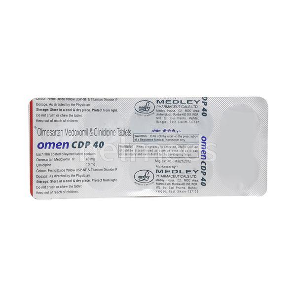 Omen Cdp 40mg Tablet 10'S