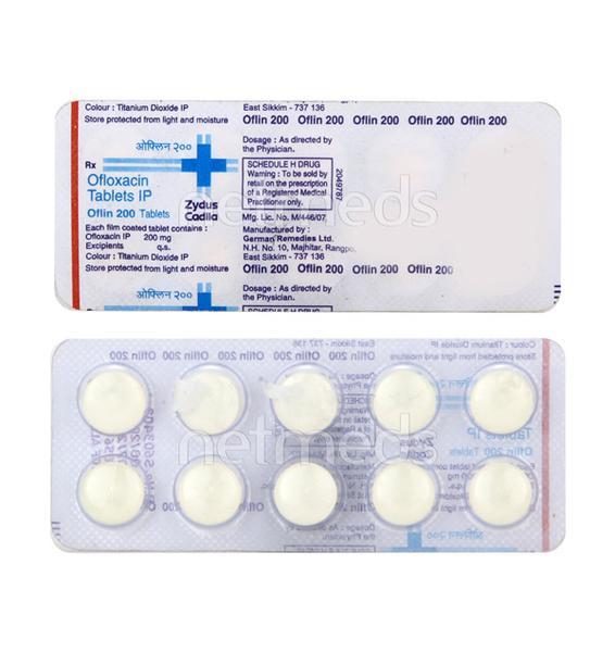Oflin 200mg Tablet 10'S