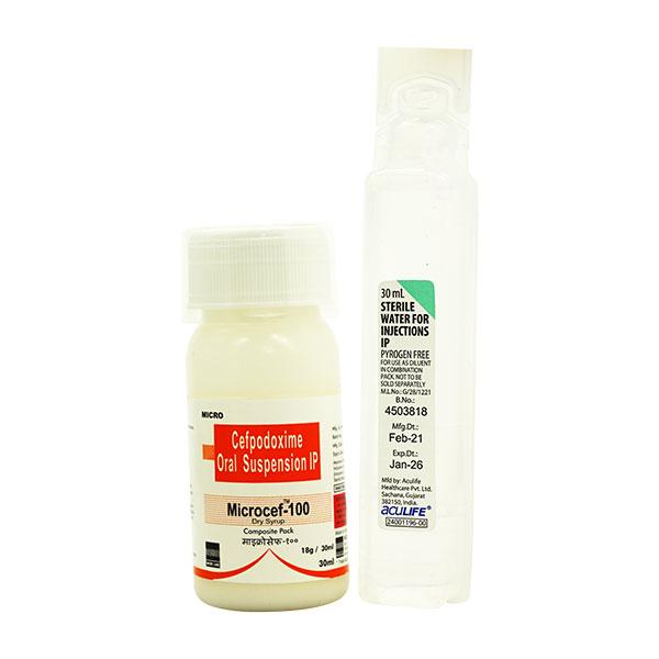 Microcef 100mg Suspension 30ml