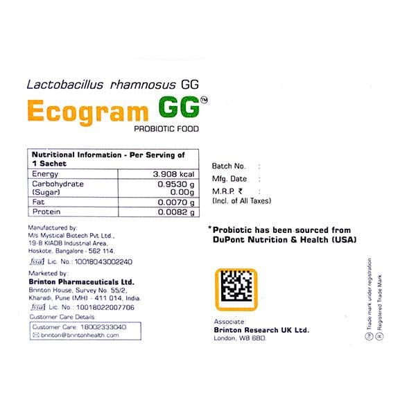 ECOGRAM GG Sachet 1gm