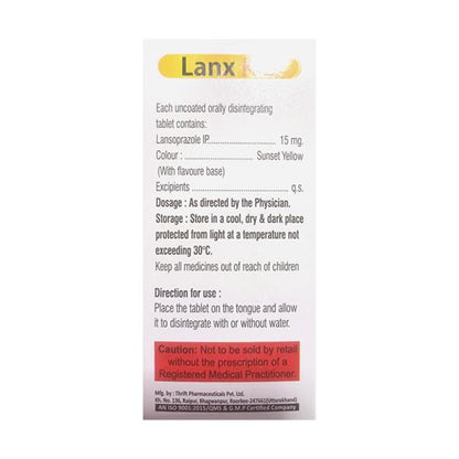 LANX KID PURE PINEAPPLE FLAVOUR Tablet 10's