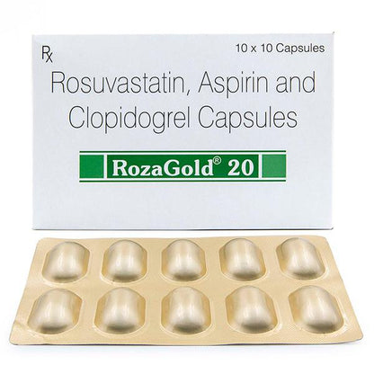Rozagold 20mg Capsule 10'S