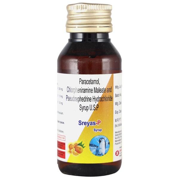 SREYAS P Syrup 60ml