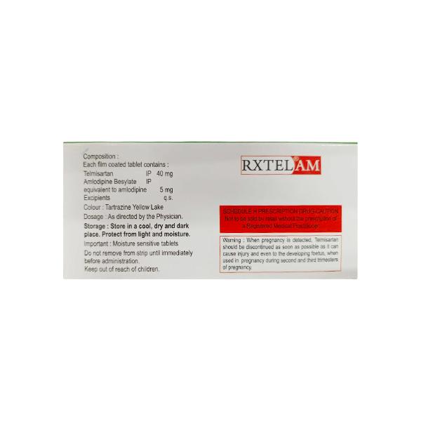 RXTEL AM 40mg Tablet 10's