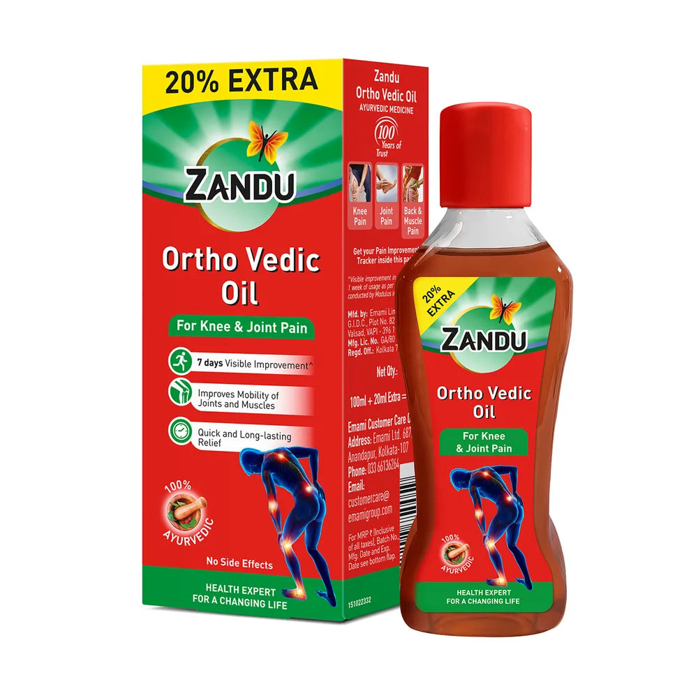 Zandu Ortho Vedic Oil, 100 ml