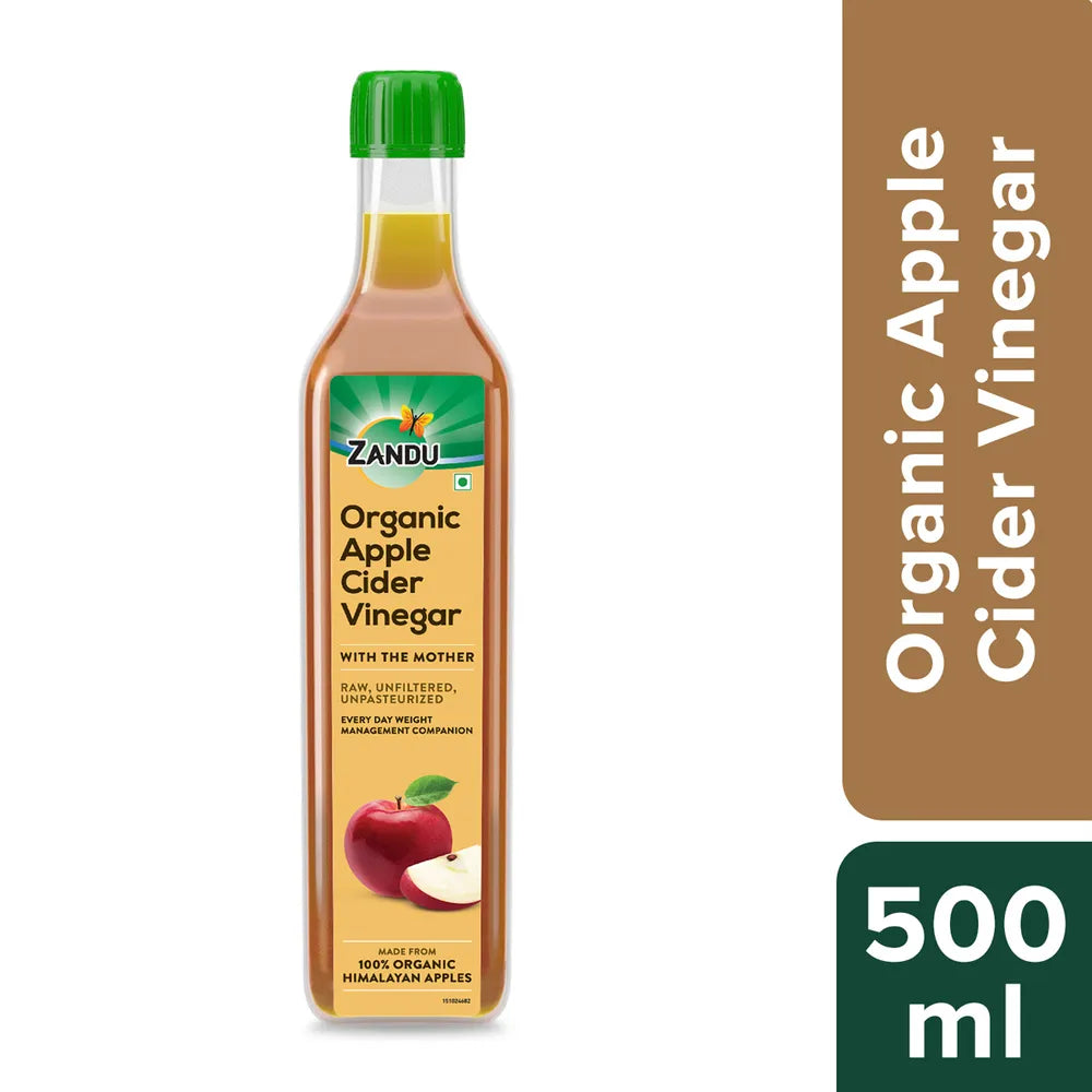 Zandu Organic Apple Cider Vinegar, 500 ml