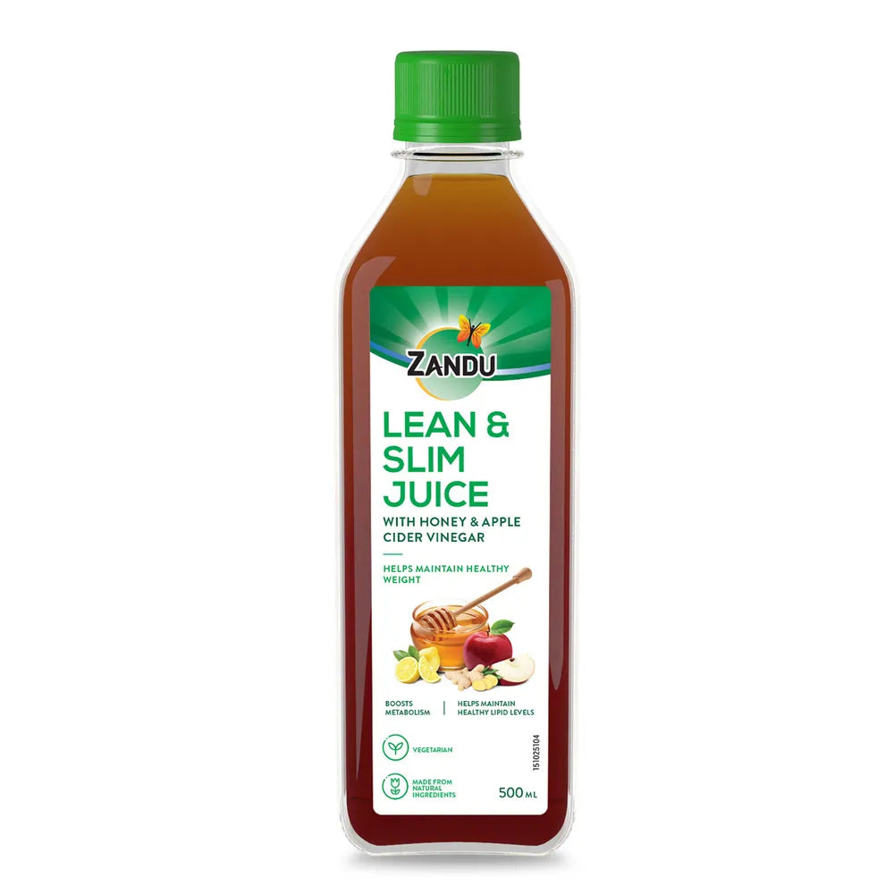 Zandu Lean & Slim Juice with Honey & Apple Cider Vinegar, 500 ml
