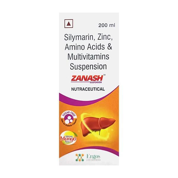 ZANASH SUGAR FREE DELICIOUS MANGO FLAVOR Suspension 200ml - Global Surgicals