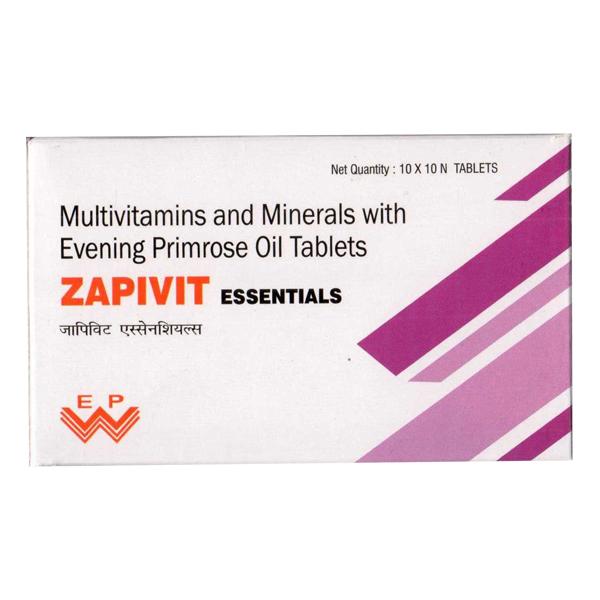 ZAPIVIT ESSENTIALS Tablet 10's - Global Surgicals