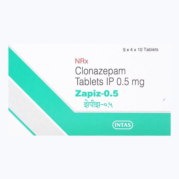 Zapiz 0.5mg Tablet 10'S - Global Surgicals