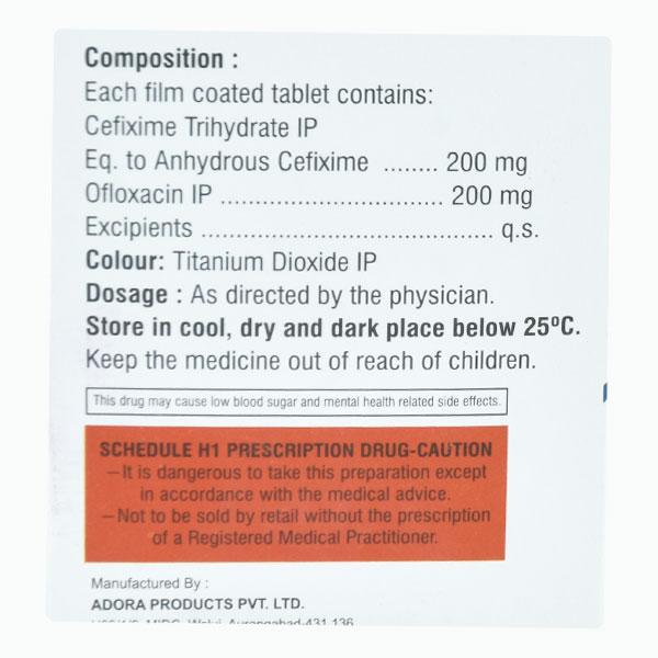 OROCEF O Tablet 10's